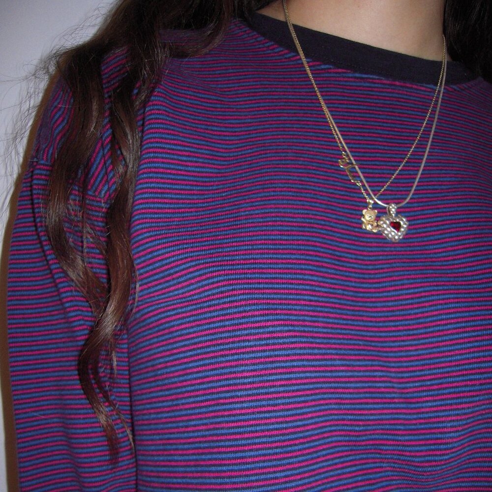 Brandy Melville Striped Crew Neck